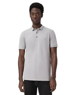 Polo A Maniche Corte Reform Clouded Grey S - Allsaints - FashionsVida