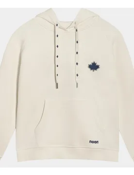Sudadera de mujer con capucha y bolsillo de canguro - Noon - FashionsVida