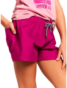 Short De Bain Evi Punch Pink 176 cm Fille - Protest - FashionsVida