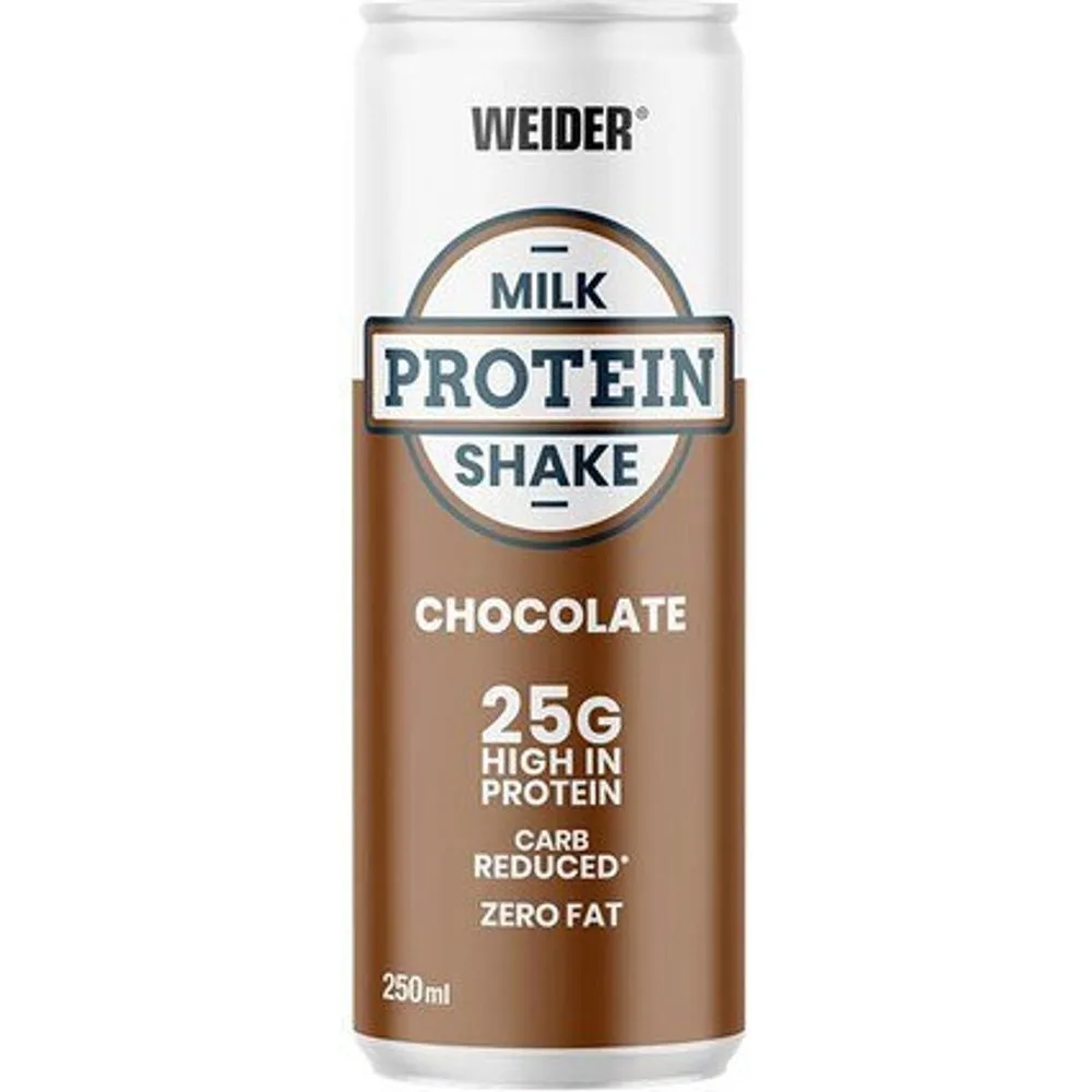 Milk Protein Shake Chocolate 250 ml - Weider - FashionsVida