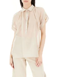 VICOLO Blusa maniche corte BEIGE S