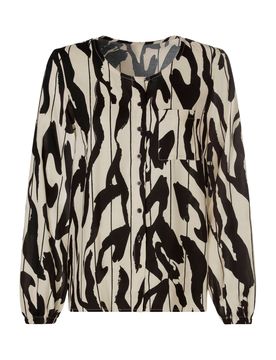 Heine Blusa beige / negro