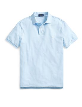 Polo Slim Fit azul claro M