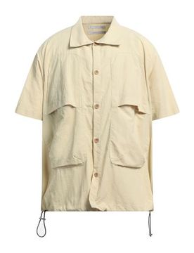 Ranra Camisa Hombre Beige M Hombre