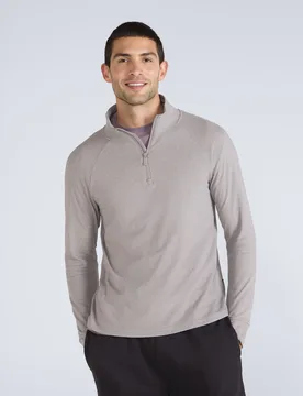 Touchdown Mens Midlayer - Grey - Animal - FashionsVida