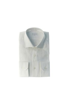 XACUS Camicia in lino PANNA 39