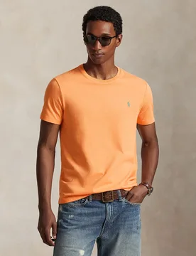 Camiseta de hombre de algodón con cuello redondo - Polo Ralph Lauren - FashionsVida