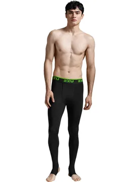 Leggings Recovery Fir Compression Black / Nero XL - 2XU - FashionsVida