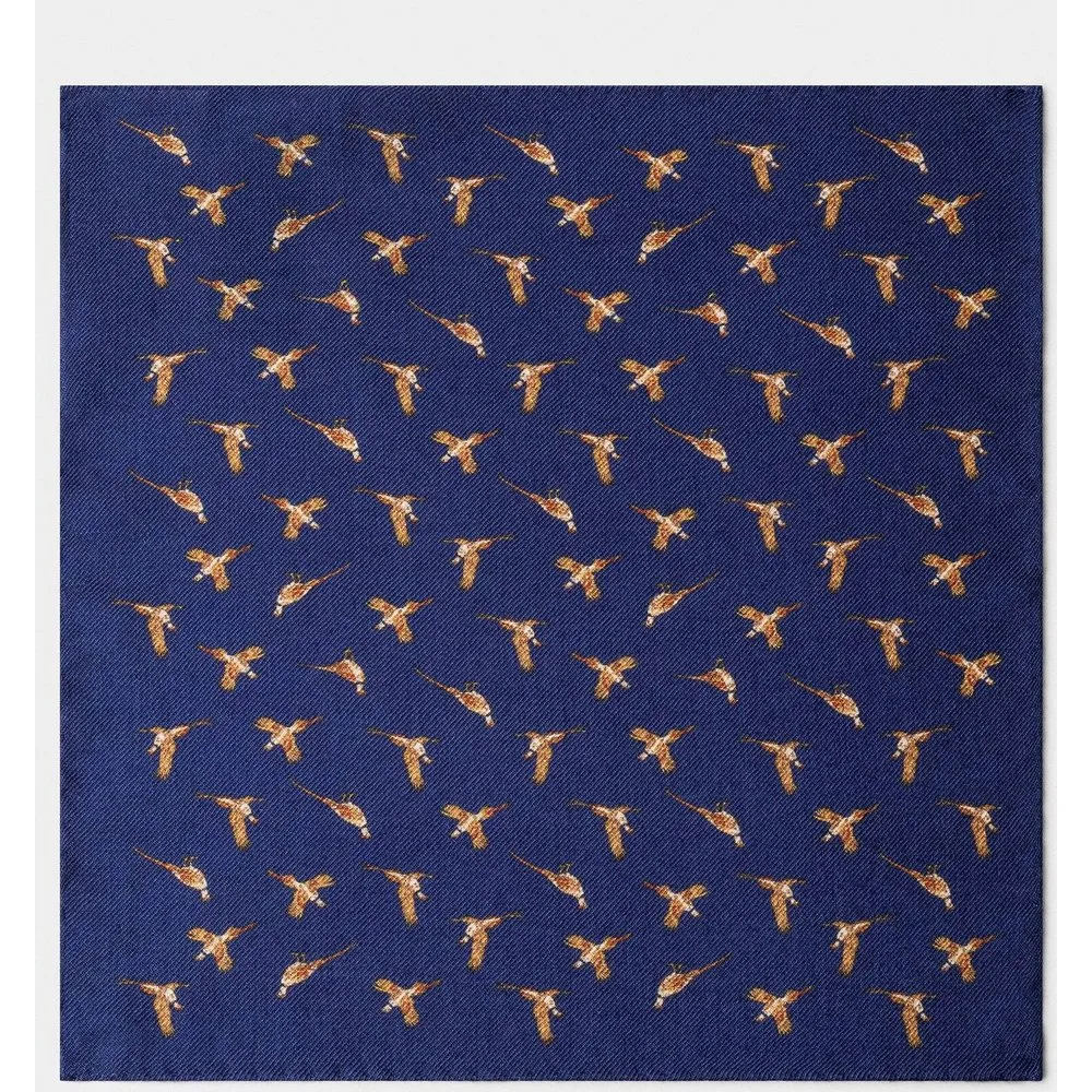 Fular de hombre de lana pheasant - hecho en italia - Hackett - FashionsVida