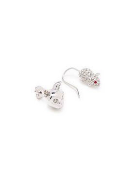 Boucles d'oreille Chat et souris
