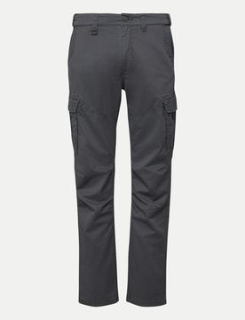 RED LABEL Regular-Fit Cargohose Grau XXL