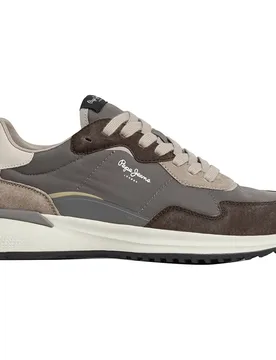 Sneaker Bampton City Dark Brown EU 45 - Pepe jeans - FashionsVida