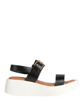 Sandalias Mujer Negro 39 Mujer