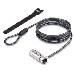 Câble De Sécurité Pour Ordinateur Portable Snblc4d 1.5 M Silver One Size unisex