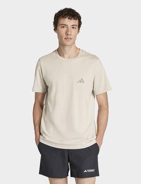 Mens T-SHIRT TERREX MOUNTAIN GRAPHIC - Beige, beige beige Uomo taglia 2XL