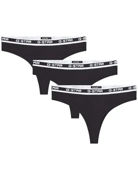 Slip Da Donna D2959-01 Brazilian 3 Unità Black L