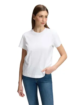 T-shirt à Manches Courtes Perfect Regular Fit Bright White L