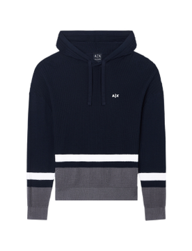 Para hombre. XM002171AF22240MB492 Jersey Waffle Deep (S), Azul, Casual, Algodón, Manga larga