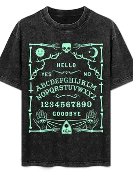 OUIJA BOARD - SPIRIT BOARD T-Shirt Plus Size Gym Sports T-Shirt - Aliexpress - FashionsVida