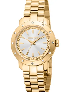 Womens Rc5l125m0055 Ladies Watch - Gold - One Size - Roberto Cavalli - FashionsVida