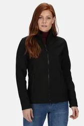 Ablaze Printable Softshell Jacket - Jet Black - Size: 18