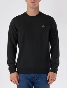 MAGLIONE GIROCOLLO CON LOGO 8 - Lacoste - FashionsVida