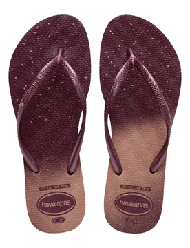 Ciabatte Infradito Purple In Gomma Slim Gloss Fc 37/38 - Havaianas - FashionsVida