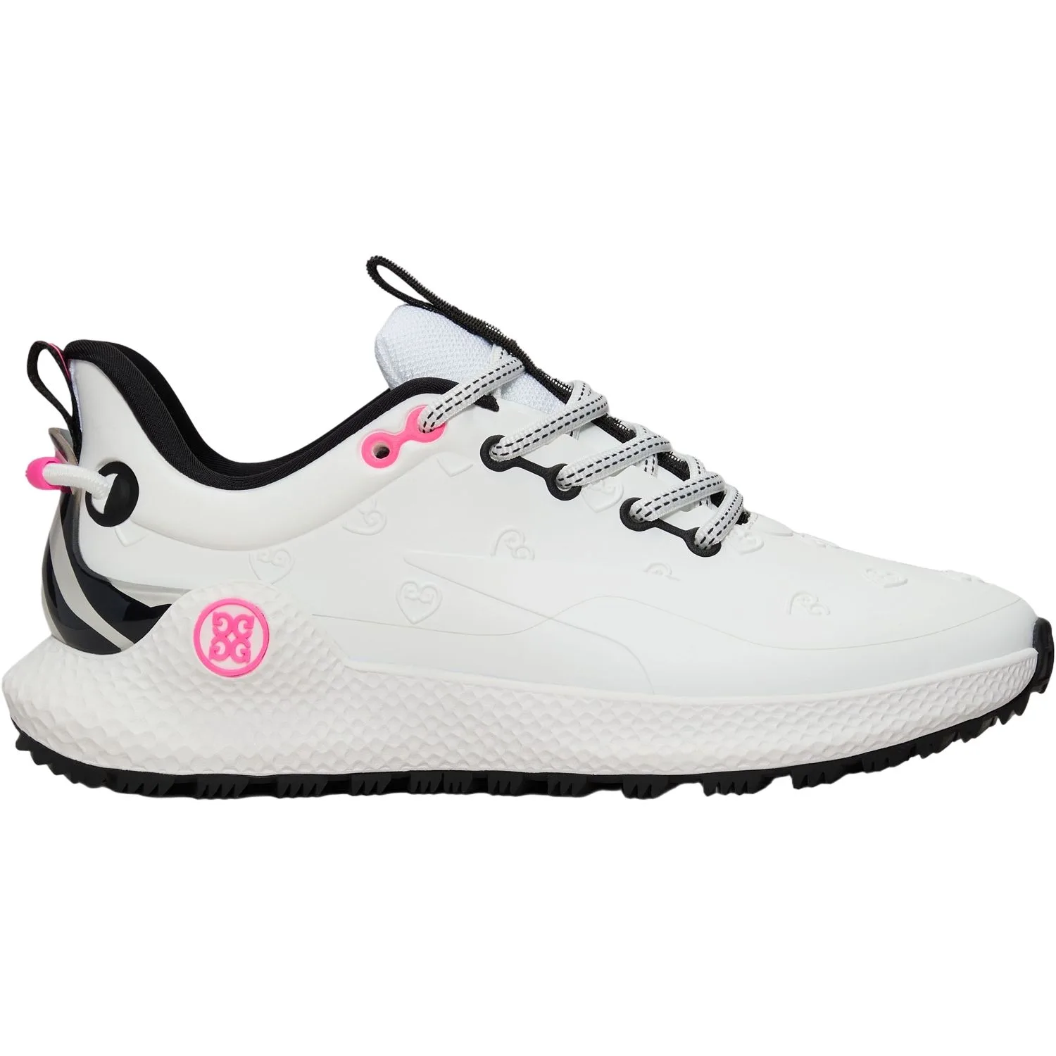 Golfschuhe Damen MG4+ O2 Embossed, weiß/schwarz/pink 38_5 - G/FORE - FashionsVida