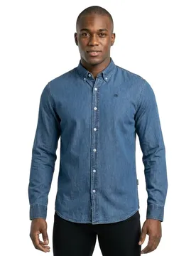 Chemise à Manches Longues Pierre Indigo L