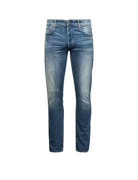 Jeans Straight Tapered Fit 3301 bleu 33/L32 - G-Star - FashionsVida