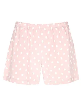 Pyjamashorts rosa XL damen - Short Stories - FashionsVida