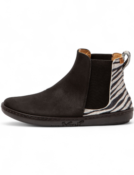 Para mujer. 25310PF10005_ESP Botines de piel Pleasant-Wulf (37), Plano, Ninguno, Clásico