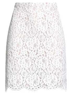 Minirock Damen Weiß 36,38 Damen - MICHAEL KORS COLLECTION - FashionsVida