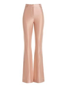 Pantaloni elasticizzati lucidi