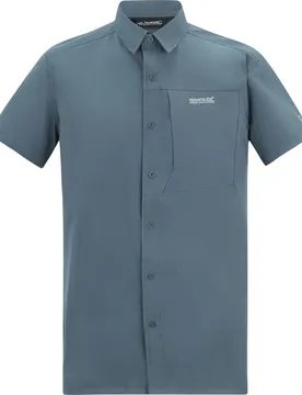 TravelLghtS/hrt Herren Hemd, blau XXXL