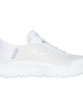 Go Walk Flex - Grand Entry Damen Slipper, weiß, Größe 39 39 - Skechers - FashionsVida