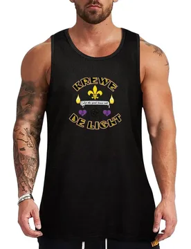 Krewe De Light Tank Top Basic Sleeveless Casual Tee Solid Lightweight Top - Aliexpress - FashionsVida