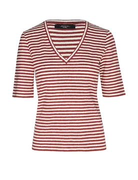 T-Shirt WKDOPZIONE rojo oscuro S - Max Mara - FashionsVida