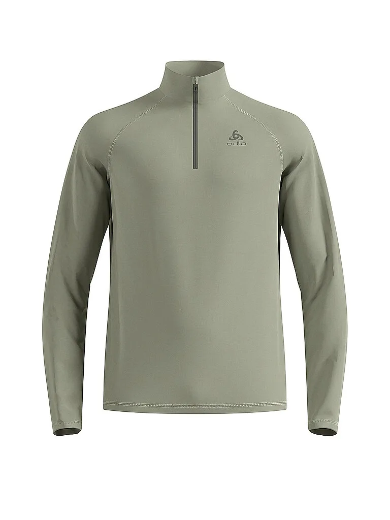 Camiseta interior con cremallera Besso para hombre gris M - Odlo - FashionsVida