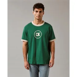 Camiseta Hombre con logo circular easy fit