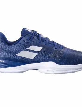 Jet M3 Clay Shoes Dark Blue / Silver UK 8 - Babolat - FashionsVida