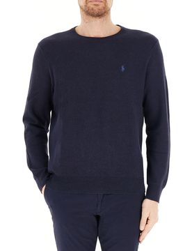 Maglione girocollo POLO BLU SCURO L