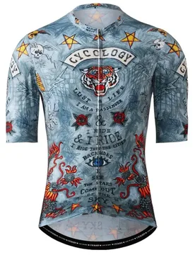 Maillot à Manches Courtes City Of Angels - Cycology - FashionsVida