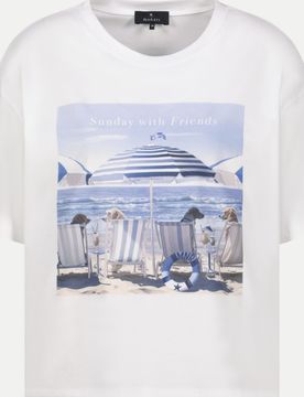 Monari T-Shirt Weiß 38