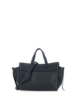 Borsa in pelle NERO U