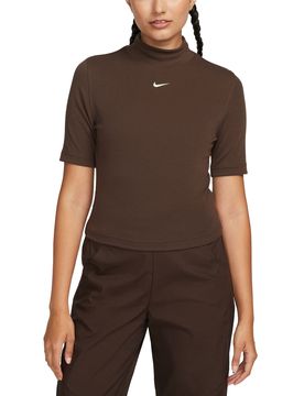 Sportswear Essentials Tee Baroque Brown M Damen