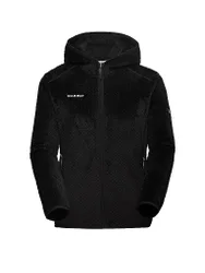 Chaqueta polar con capucha Innominata para mujer negro L