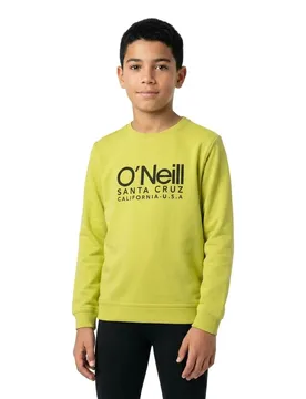 Sweat-shirt Cali Logo Luca Lime 13-14 Années Garçon