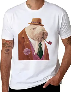 Walrus T-Shirt man t shirts for men casual cotton t shirt man T-Shirt - Aliexpress - FashionsVida