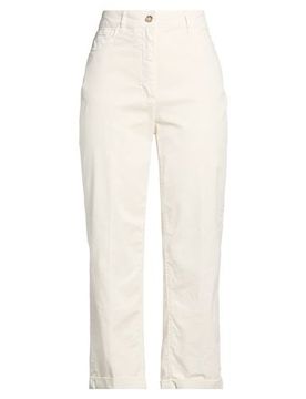 Hose Damen Elfenbein 36 Damen